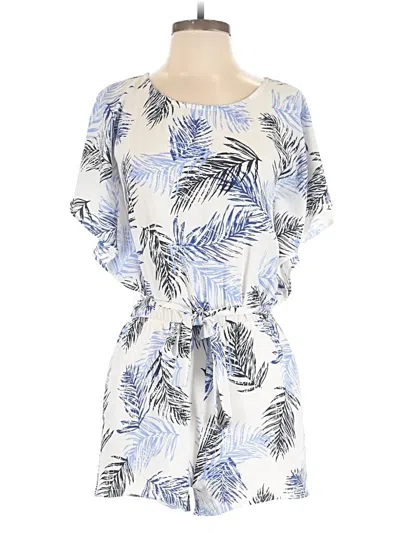Pre-owned Mimi Chica Romper In Blue