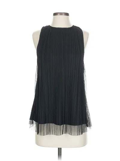 Pre-owned Mimi Chica Sleeveless Blouse In Black