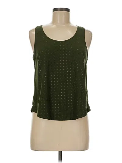 Pre-owned Mimi Chica Tank Top Green Halter Neckline Tops