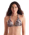 Mimi Flamingo Willow Bra In Zebra