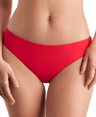 Mimi Flamingo Women's Logan Hipster Bikini Bottoms In Punch