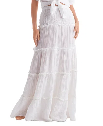 Mimi Flamingo Women's Reef Convertible Skirt In White