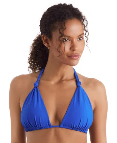 Mimi Flamingo Women's Willow Knot-detail Bra Bikini Top