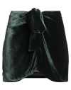 Mimi Liberte By Michel Klein Mimi Liberté By Michel Klein Woman Mini Skirt Dark Green Size 8 Viscose, Silk