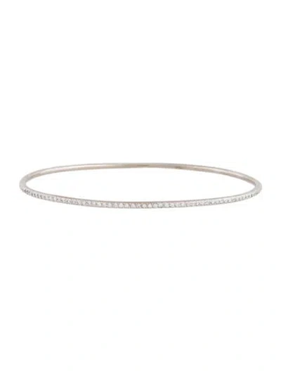 Pre-owned Mimi So 18k Diamond Bangle Bracelet, 7.75" In Multi