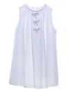 Mimi Tutu Ava Bow-embellishment Dress In White