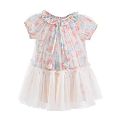 Mimi Tutu Babies'  Ayla Blossom Tulle Dress In Pink