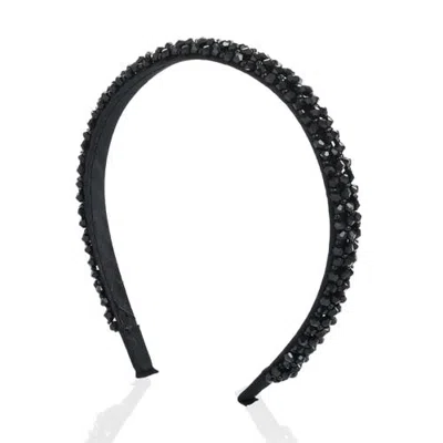 Mimi Tutu Kids' Beaded Headband In Black
