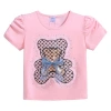 Mimi Tutu Bear-appliqué T-shirt In Pink