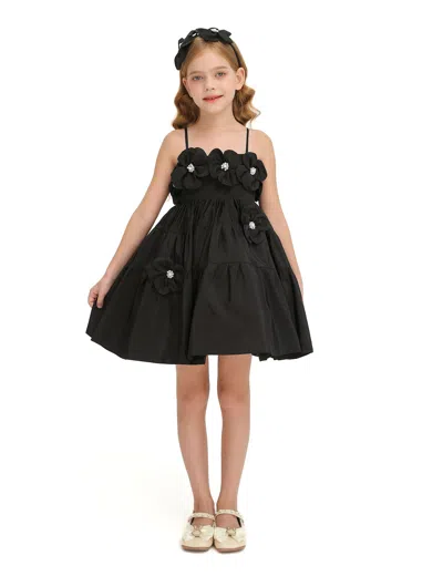 Mimi Tutu Kids'  Black Buttercup Ravenna Dress