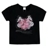 Mimi Tutu Swan-appliqué T-shirt