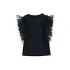Mimi Tutu Tulle-sleeve T-shirt