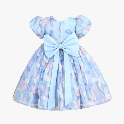 Mimi Tutu Kids'  Blue Daisy Party Dress