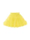 Mimi Tutu Bow-detail Tutu Skirt In 黄色