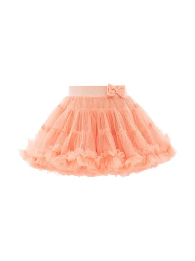 Mimi Tutu Kids' Bow-detail Tutu Skirt In 粉色