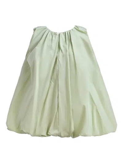 Mimi Tutu Kids' Bow-embellished Bubble Dress In Green