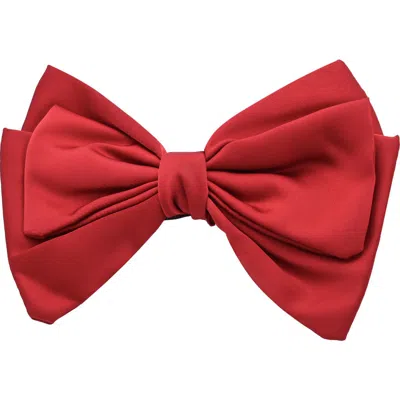 Mimi Tutu Kids'  Bow Hair Clip In Red