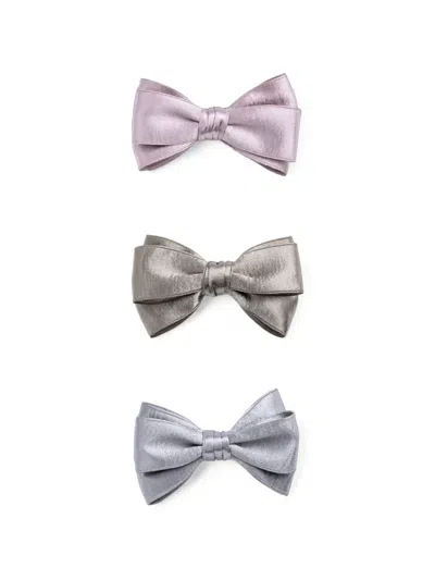 Mimi Tutu Kids' Bow Hair Clips (set Of Six) In Multi