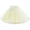 Mimi Tutu Yellow Pastel Bow Tulle Skirt In Yellow Pastel