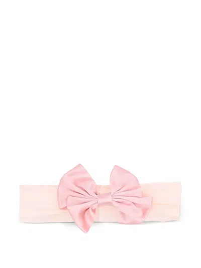 Mimi Tutu Babies' Bow-detail Elasticated Headband In Pink