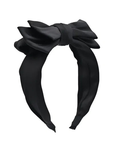 Mimi Tutu Kids' Bow-detail Headband In Black