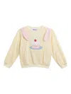 Mimi Tutu Bunny-ears Sweatshirt In Yellow