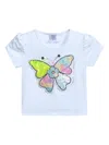 Mimi Tutu Butterfly-appliqué T-shirt In White