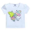 Mimi Tutu Kids' Butterfly-appliqué T-shirt In White