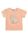 Mimi Tutu Cat-appliqué T-shirt In 中性色
