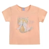 Mimi Tutu Cat-appliqué T-shirt In Peach