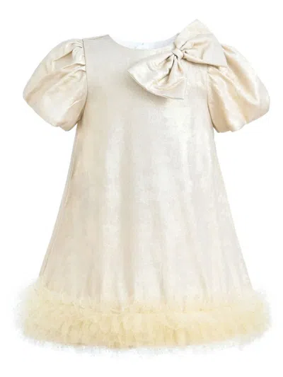 Mimi Tutu Kids' Champagne Frill Dress In Neutrals