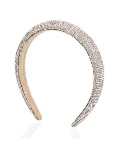 Mimi Tutu Kids' Crystal-embellished Padded Headband In Neutral