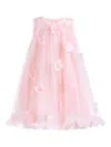 Mimi Tutu Tulle Layered Floral Dress In Pink