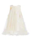 Mimi Tutu Tulle Layered Floral Dress In White