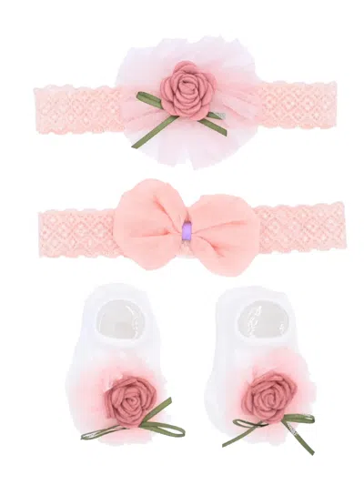 Mimi Tutu Babies' Floral Gift Set In Multi