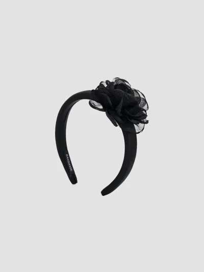 Mimi Tutu Flower Headband In Black