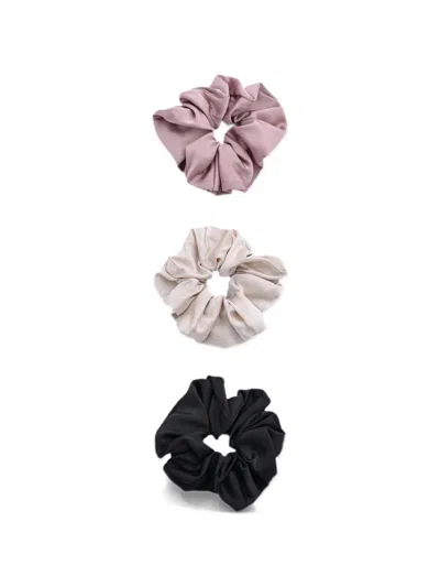 Mimi Tutu Kids' Gathered Scrunchie Set (set Of Three) In Multi