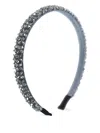 Mimi Tutu Gemstone-embellished Headband In Gray