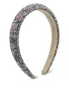 Mimi Tutu Gemstone Headband In Gray