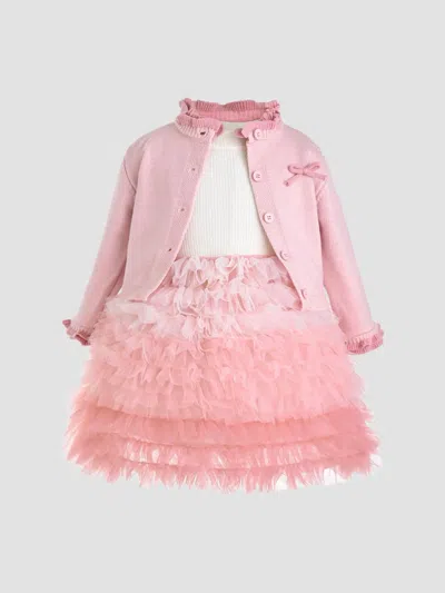 Mimi Tutu Girl's Little Girl's & Girl's Nola Dress Set In Pink