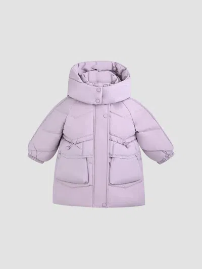 Mimi Tutu Girl's Little Girl's & Girl's Puffer Jacket In Purple