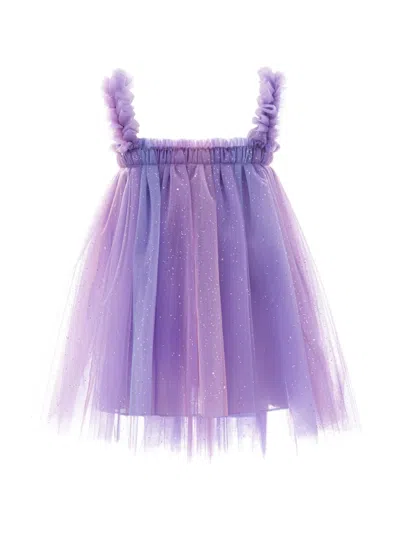 Mimi Tutu Kids' Glitter Tulle Dress In Multi