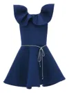 Mimi Tutu Iris Ruffled Dress In Blue