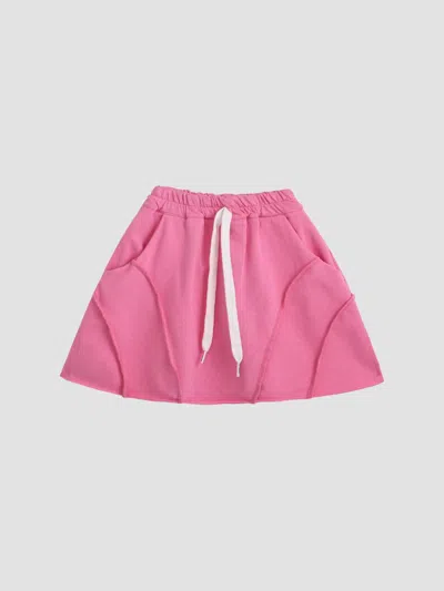 Mimi Tutu Little Girl's & Girl's Drawstring Skirt In Pink