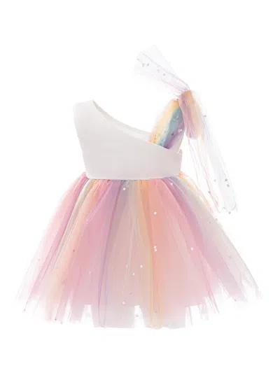 Mimi Tutu Little Girl's & Girl's Pastel Tulle Party Dress In Multi
