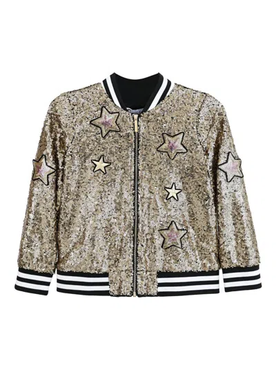 Mimi Tutu Little Girl's & Girl's Sequin Star Jacket In Multi