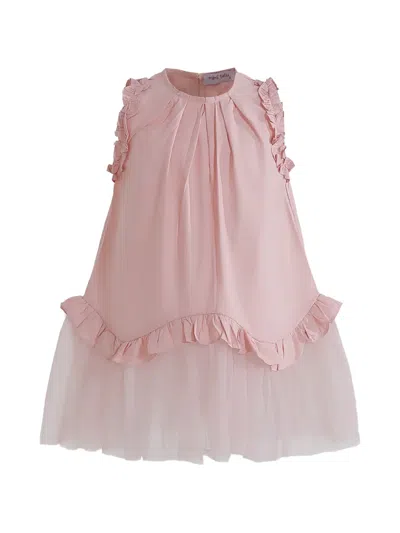 Mimi Tutu Kids' Lumielle Ruffled Dress In Pink