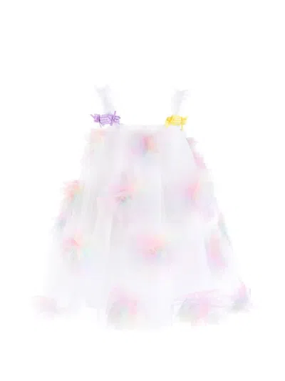 Mimi Tutu Kids' Malee Floral-appliqué Dress In Multi