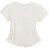Mimi Tutu Kids'  Mali Tee With Bow Back In White