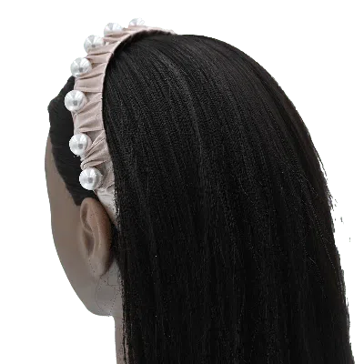 Mimi Tutu Mauve Pearl Studded Headband
